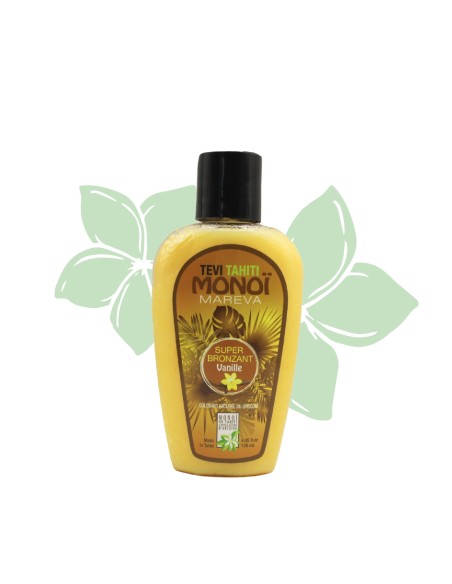 Monoi Tevi Tahiti Vainilla Super Bronzant Oil