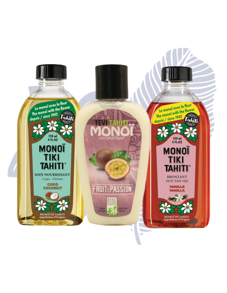 Pack trio Casa del monoi 1+2