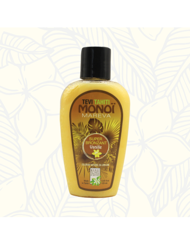 Monoi Tevi Tahiti Vainilla Super Bronzant Oil