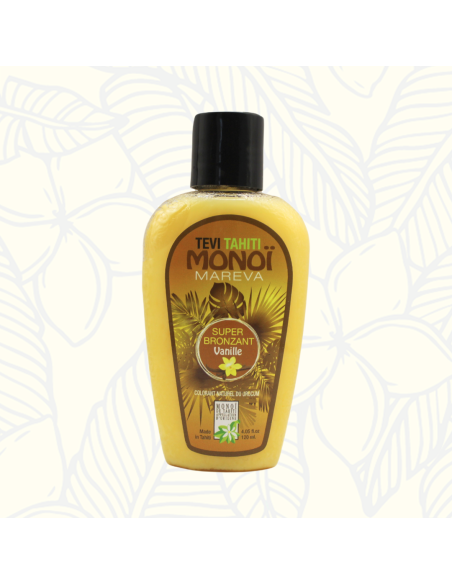 Monoi Tevi Tahiti Vainilla Super Bronzant Oil